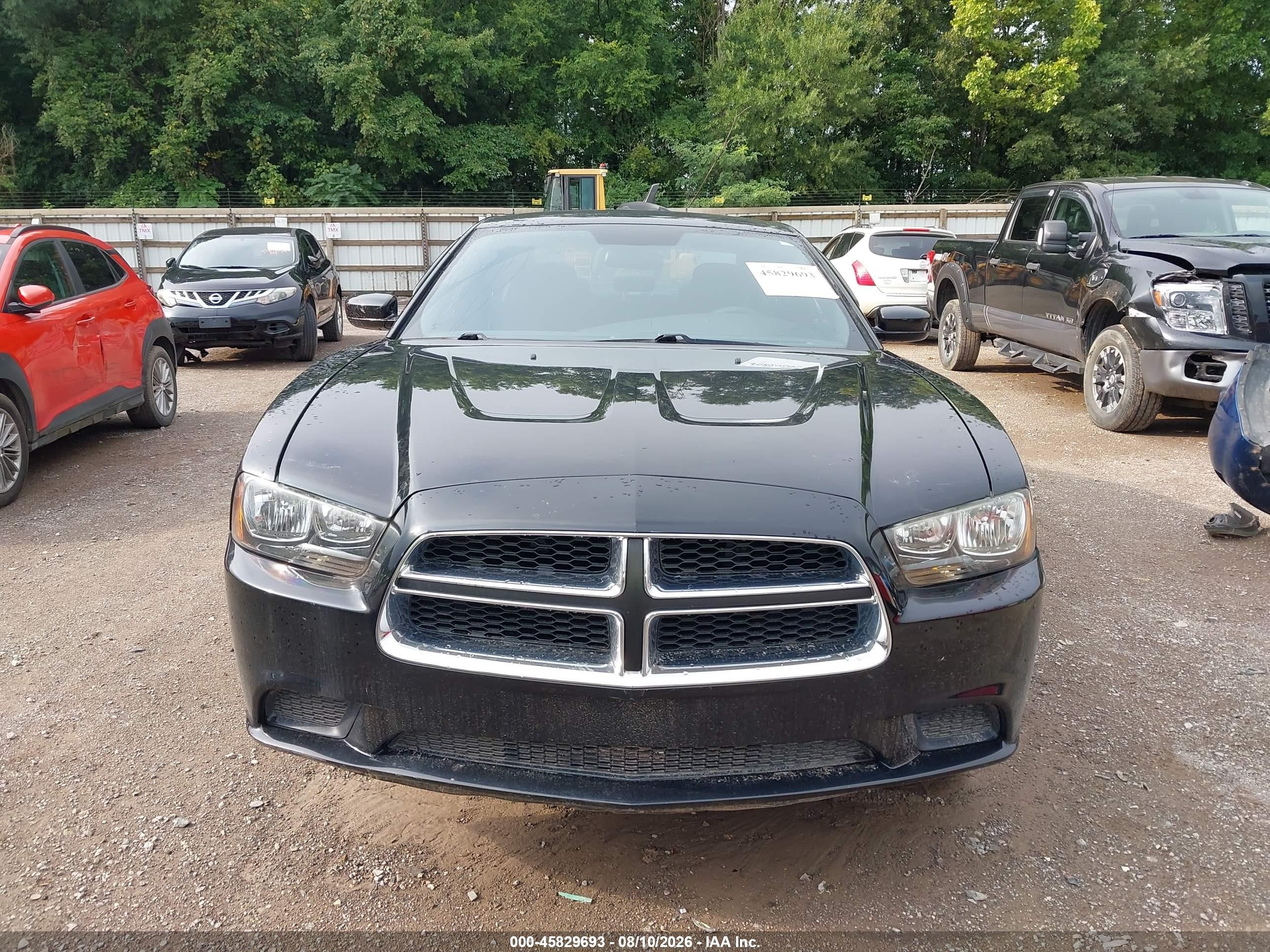 2013 Dodge Charger Se Black vin: 2C3CDXBGXDH655132