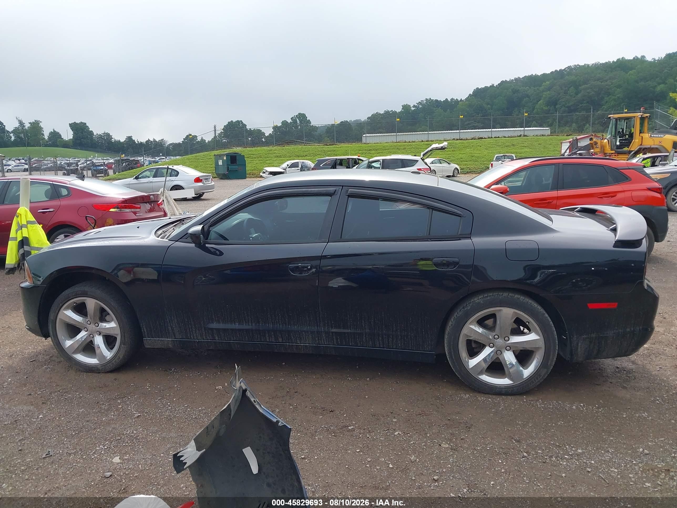 2013 Dodge Charger Se Black vin: 2C3CDXBGXDH655132