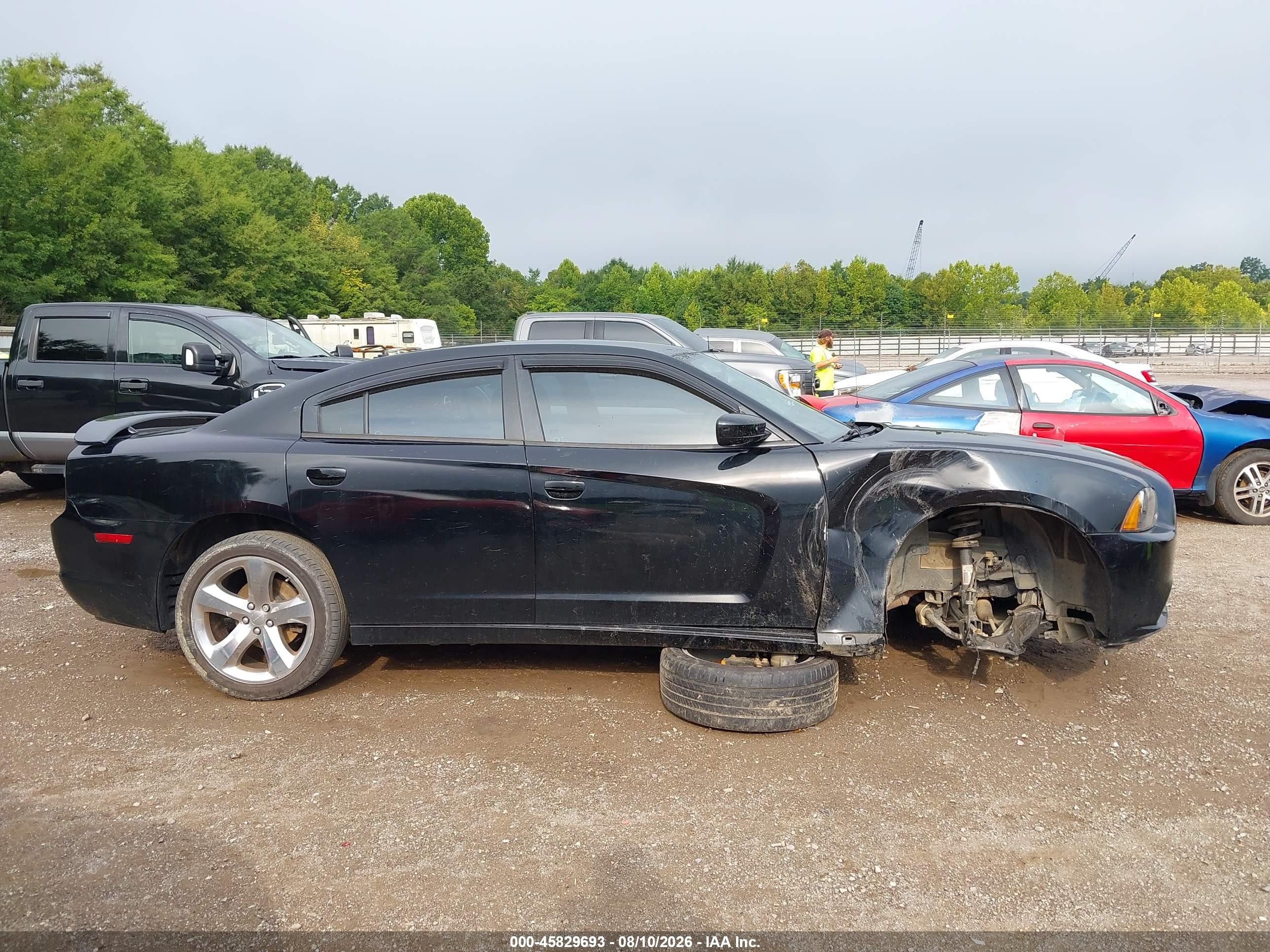 2013 Dodge Charger Se Black vin: 2C3CDXBGXDH655132