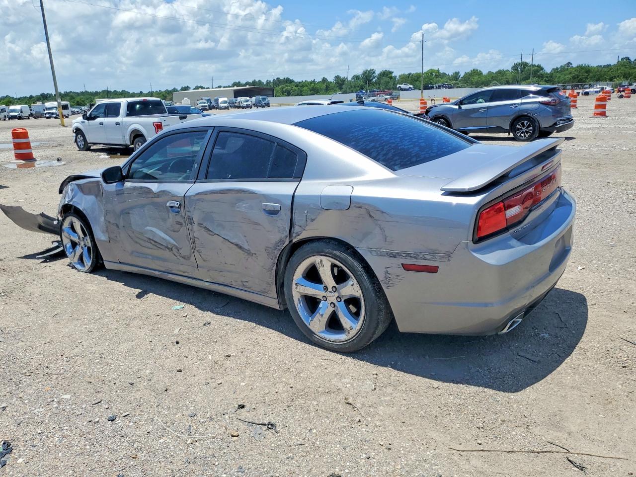 2013 Dodge Charger Se Silver vin: 2C3CDXBGXDH655762