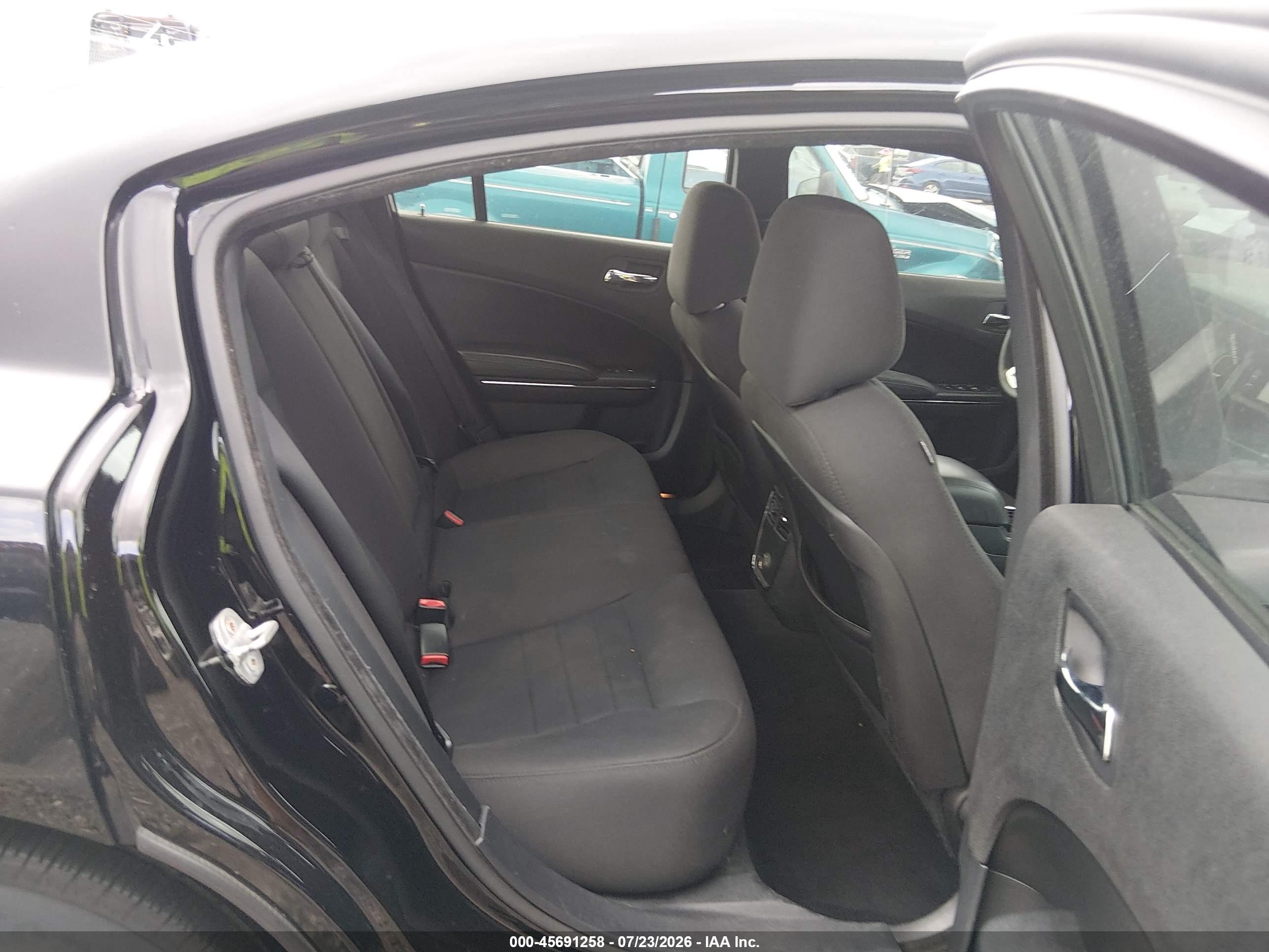 2013 Dodge Charger Se Black vin: 2C3CDXBGXDH706645