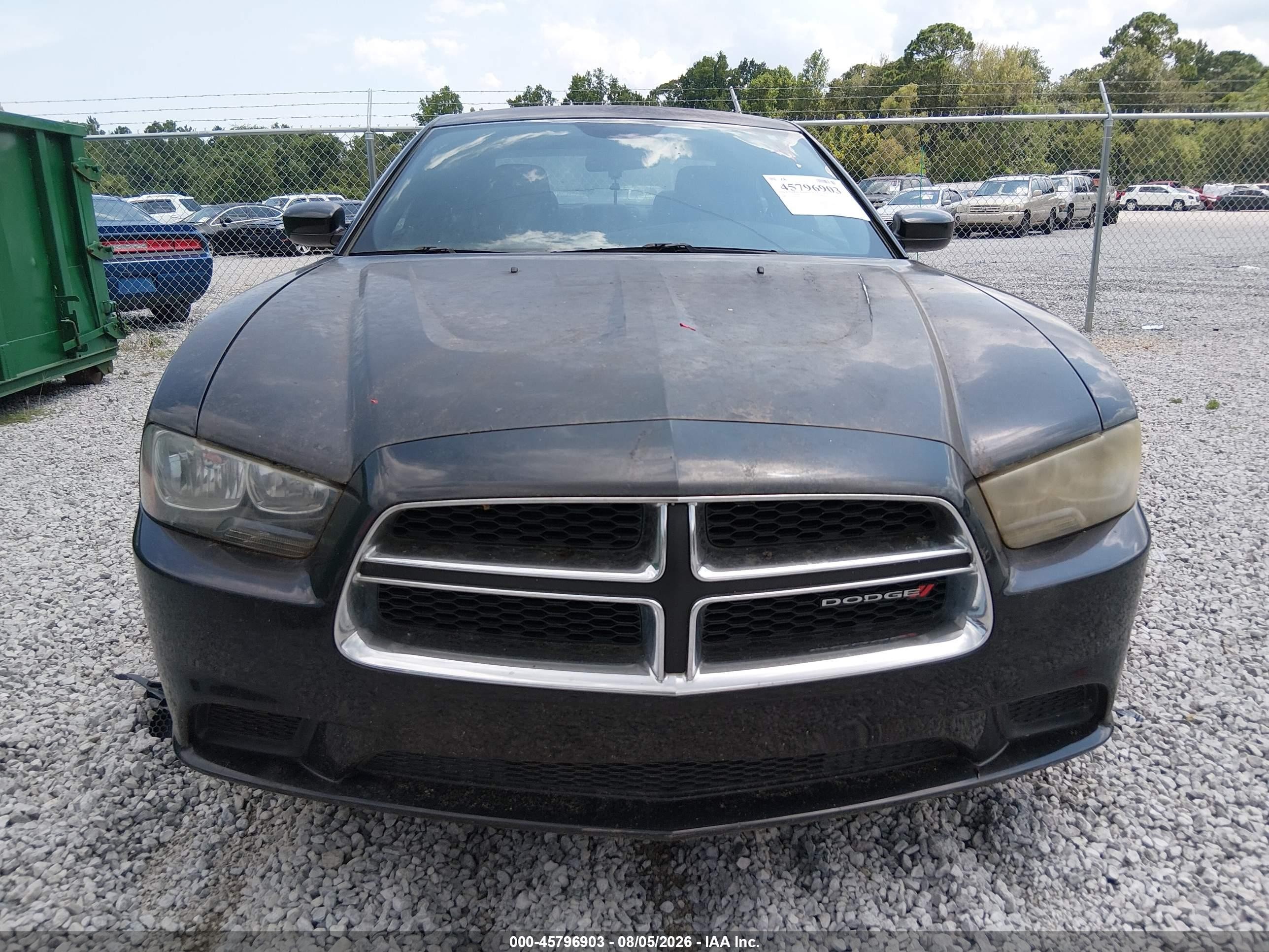 2014 Dodge Charger Se Black vin: 2C3CDXBGXEH117208