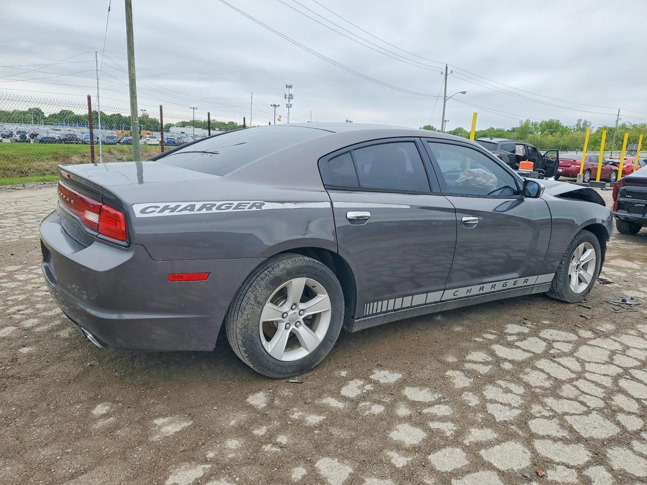 2014 Dodge Charger Se Gray vin: 2C3CDXBGXEH131528