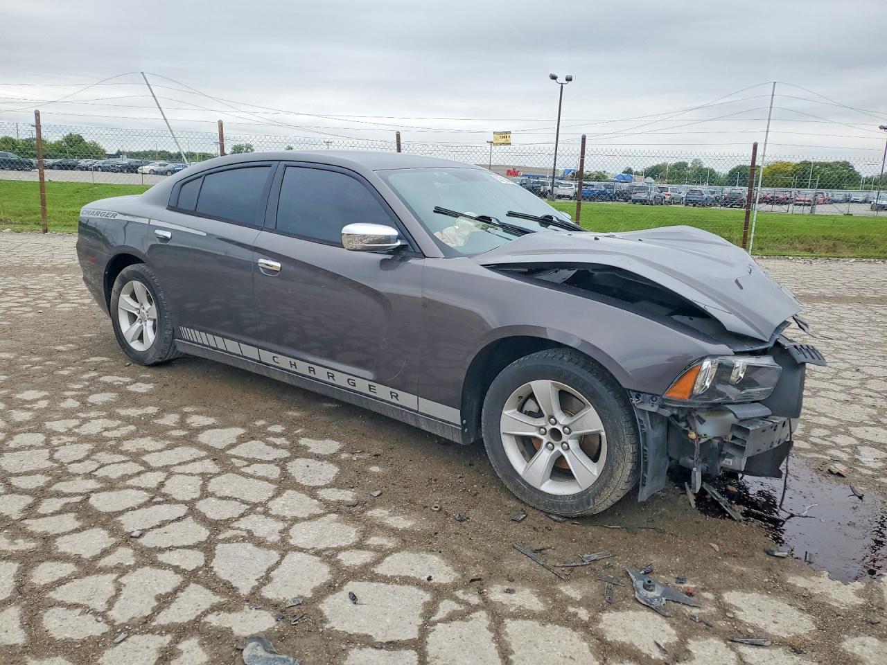 2014 Dodge Charger Se Gray vin: 2C3CDXBGXEH131528