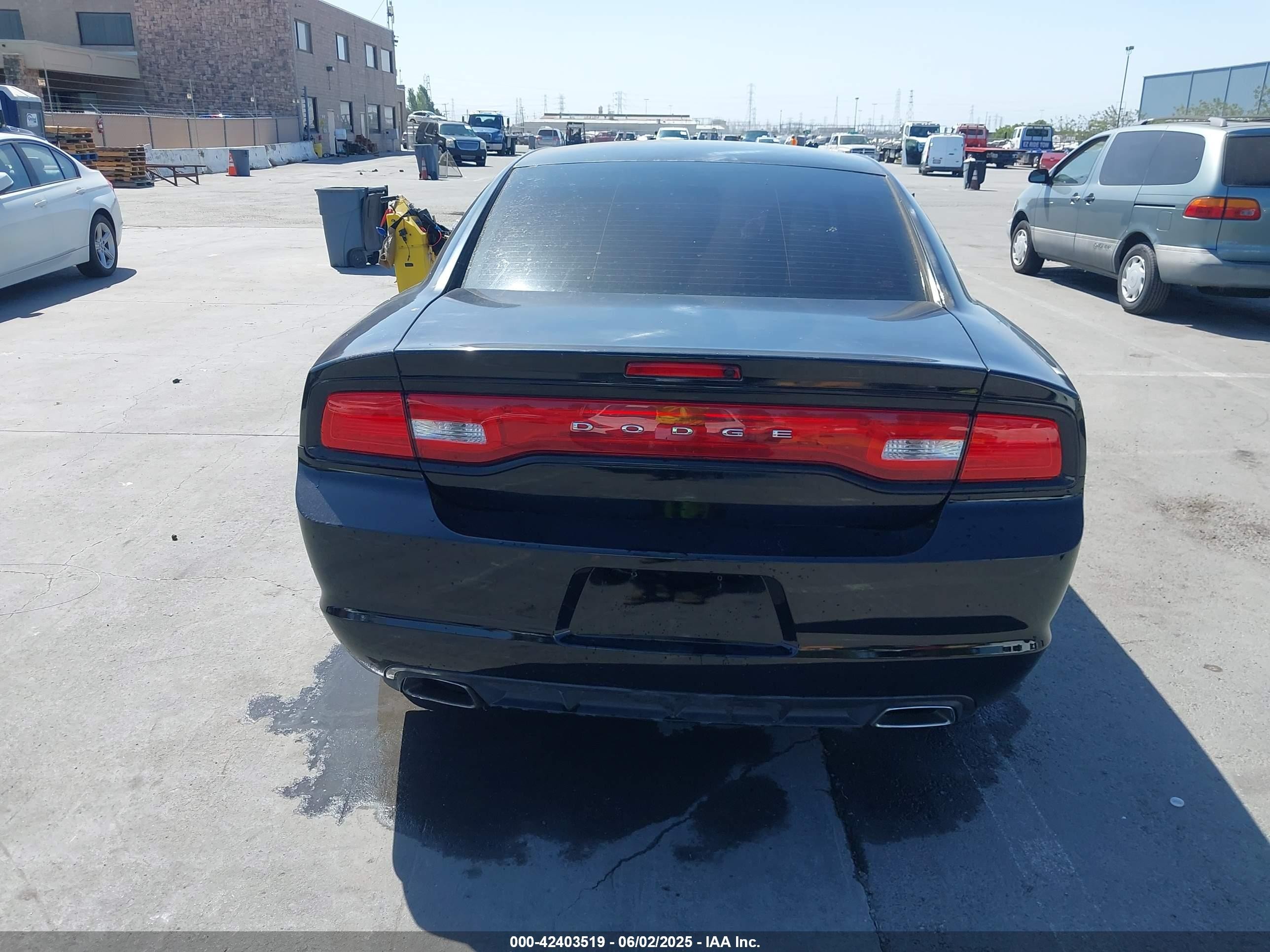 2014 Dodge Charger Se Black vin: 2C3CDXBGXEH170877