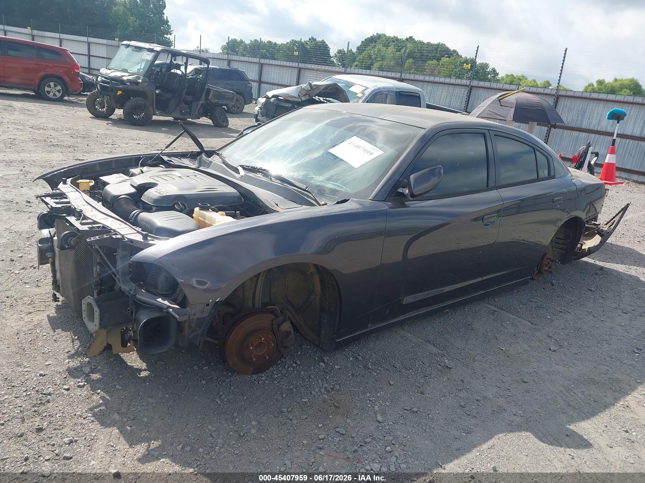 2014 Dodge Charger Se Black vin: 2C3CDXBGXEH177392