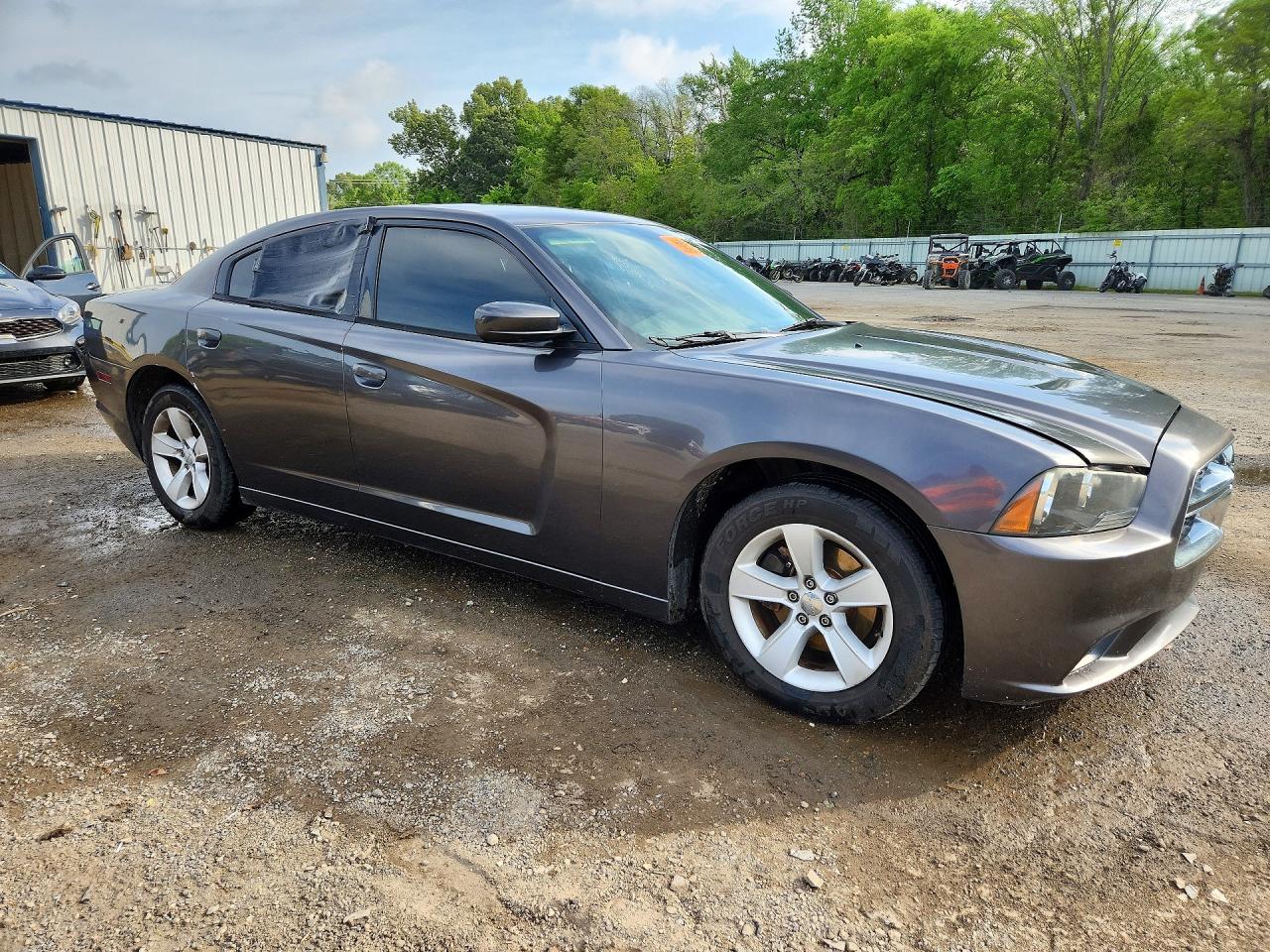 2014 Dodge Charger Se Gray vin: 2C3CDXBGXEH215350