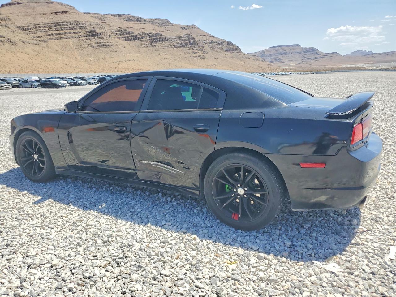 2014 Dodge Charger Se Black vin: 2C3CDXBGXEH215865