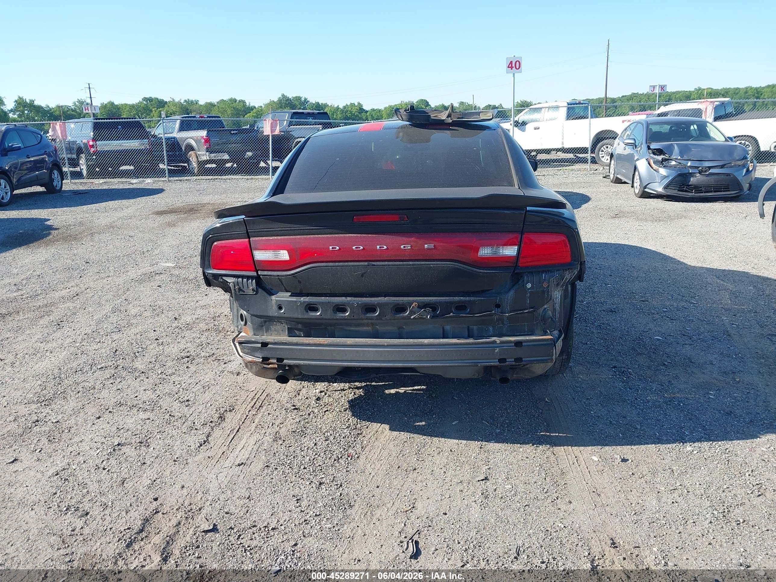 2014 Dodge Charger Se Black vin: 2C3CDXBGXEH267884