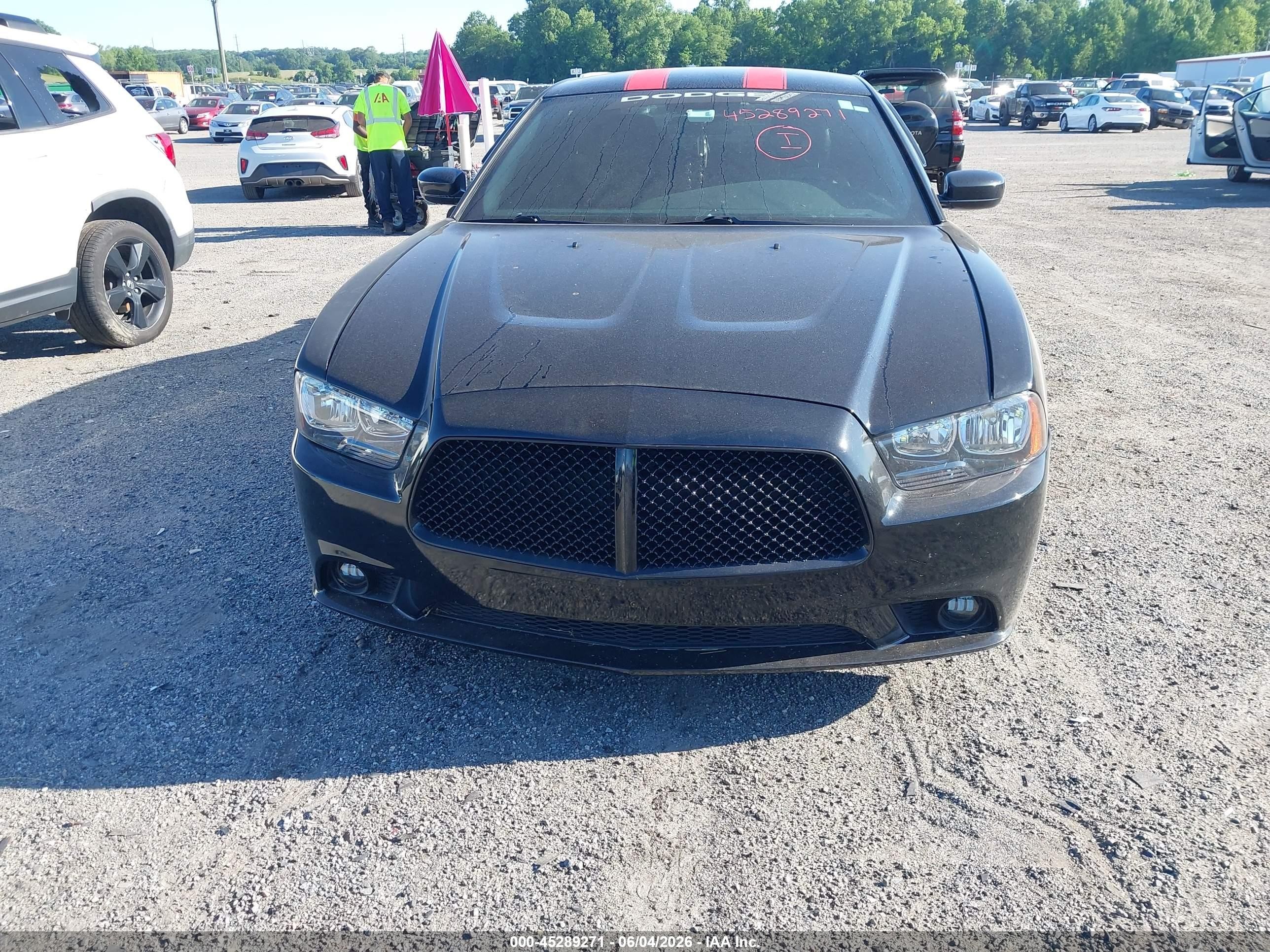 2014 Dodge Charger Se Black vin: 2C3CDXBGXEH267884
