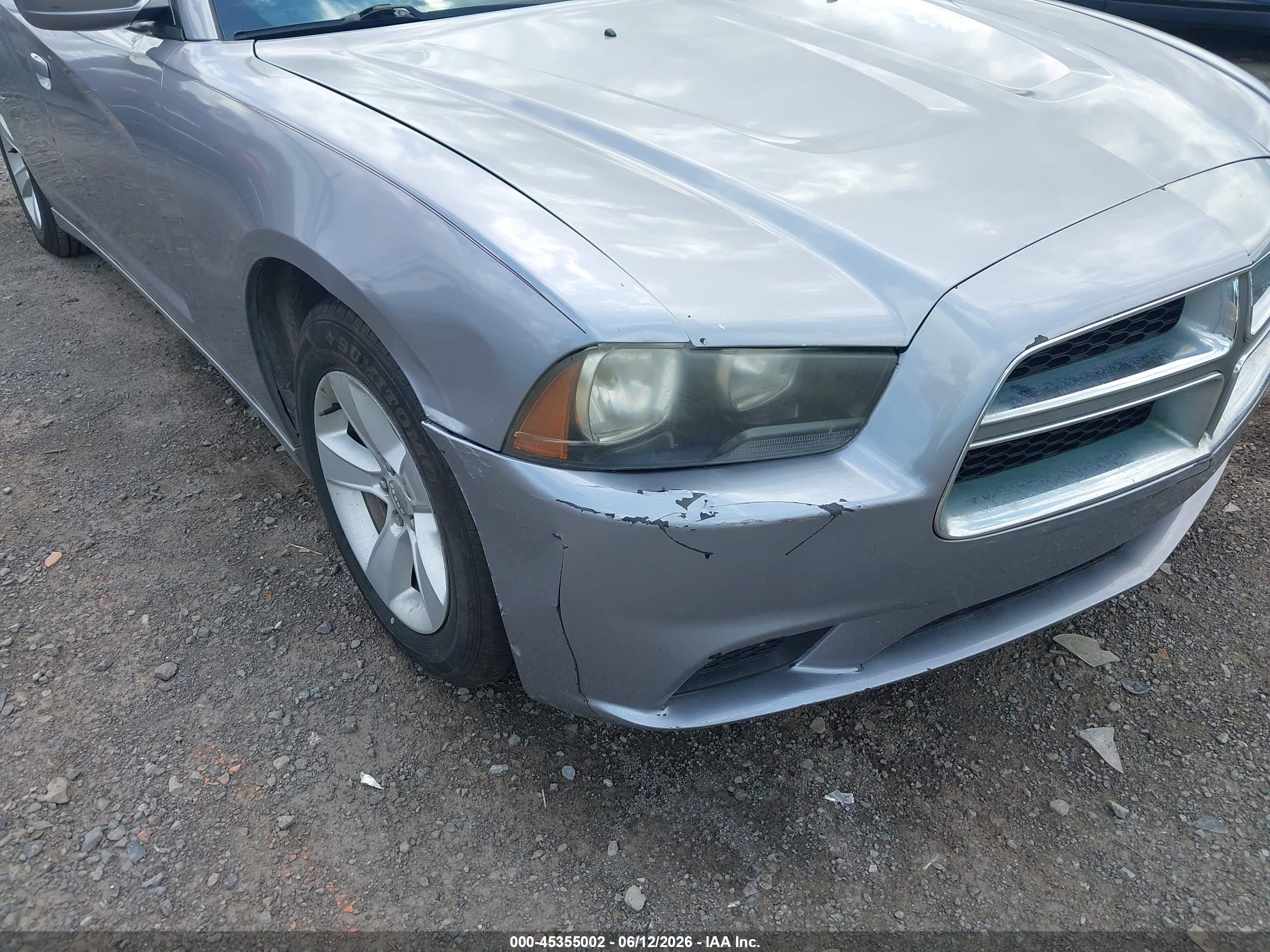 2014 Dodge Charger Se Silver vin: 2C3CDXBGXEH268159