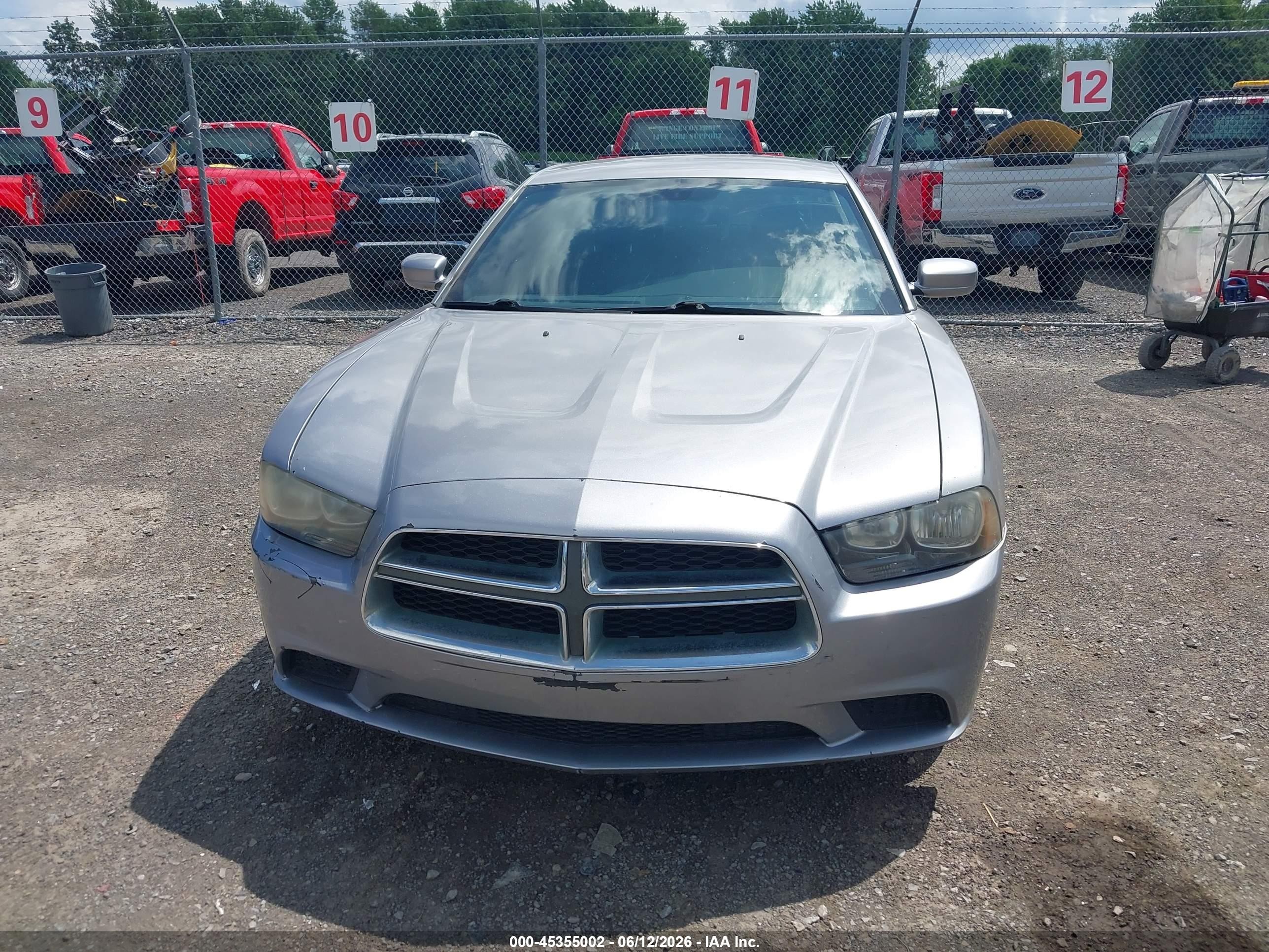 2014 Dodge Charger Se Silver vin: 2C3CDXBGXEH268159