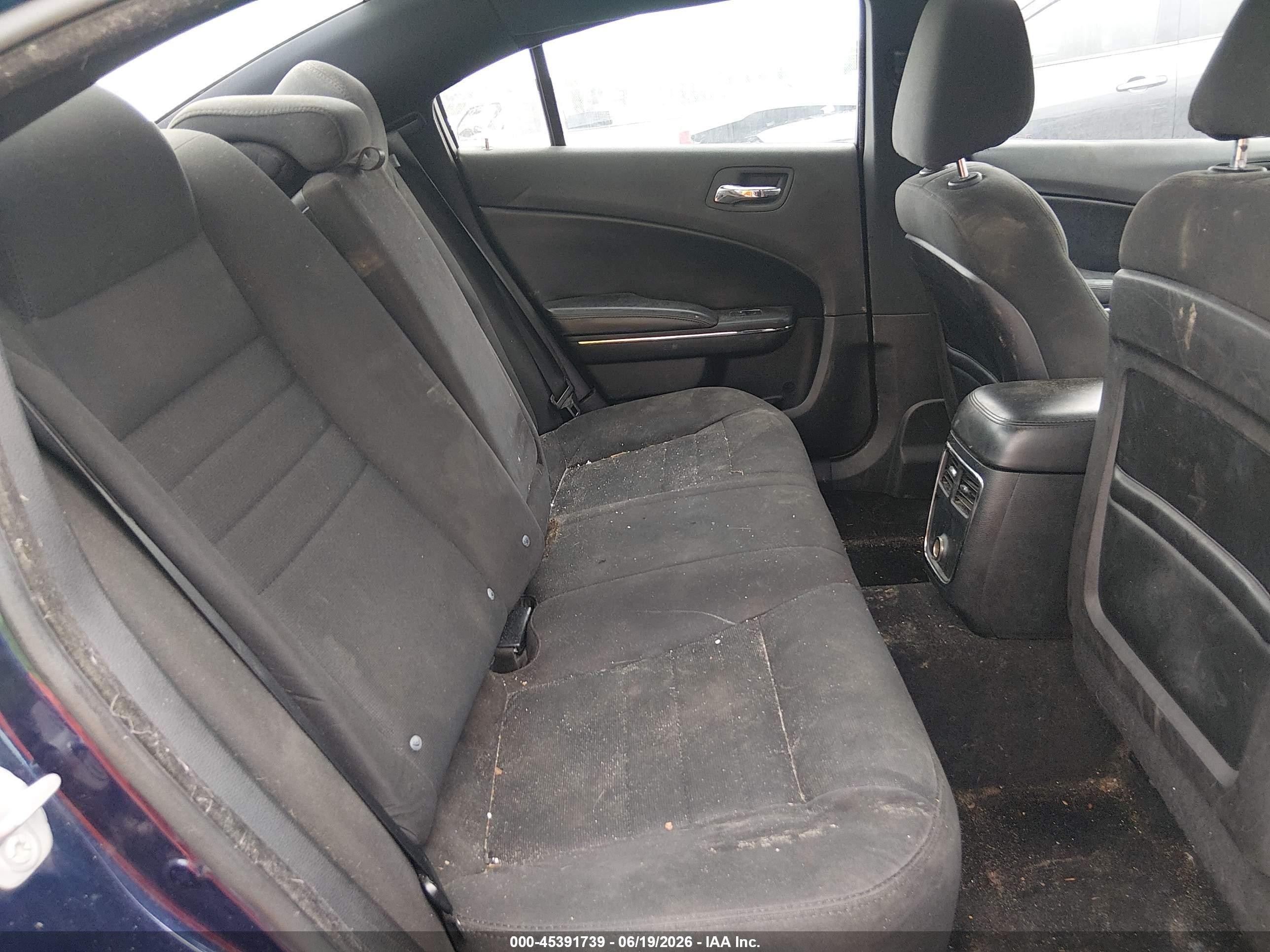 2014 Dodge Charger Se Blue vin: 2C3CDXBGXEH287701
