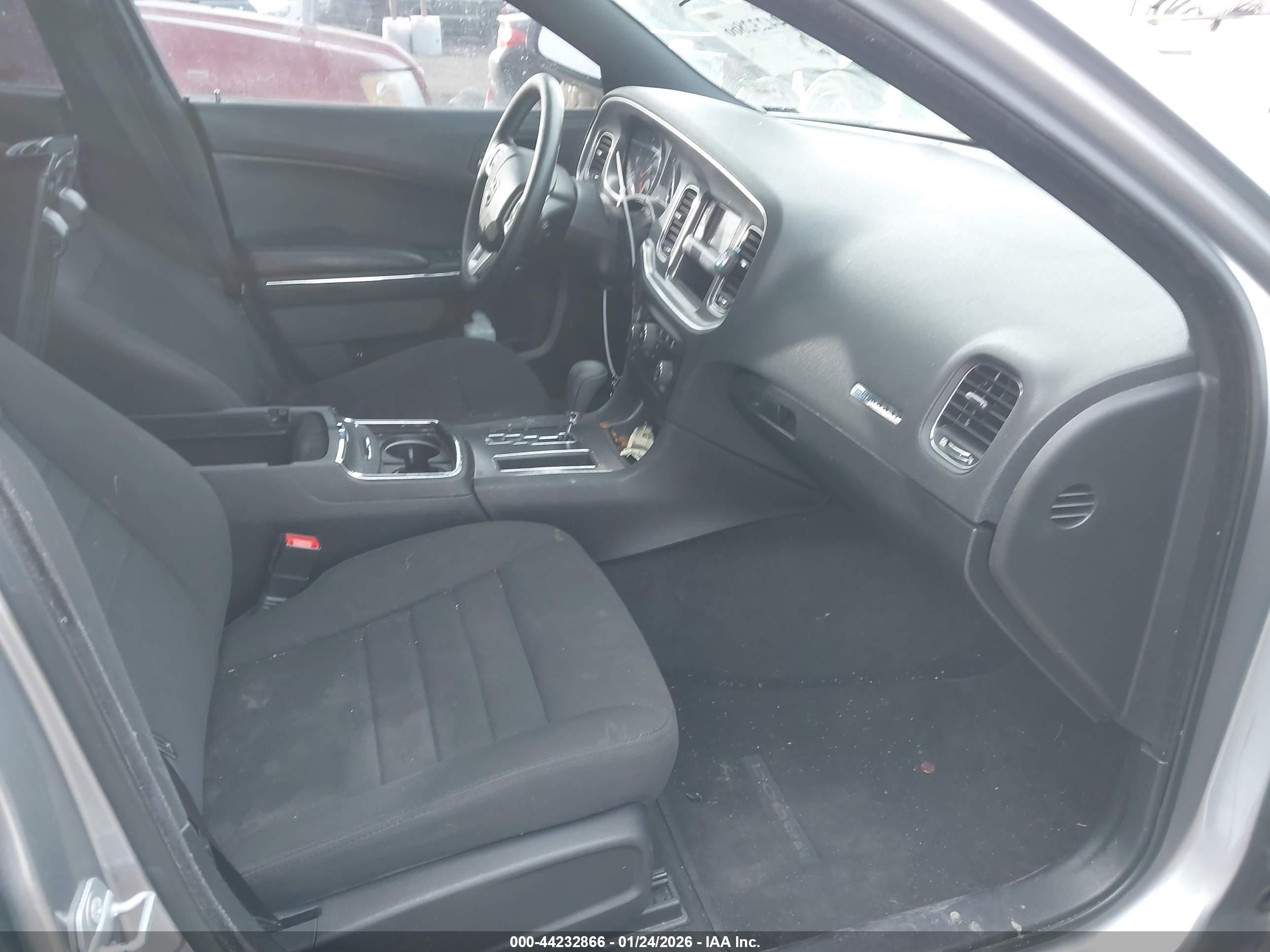 2014 Dodge Charger Se Silver vin: 2C3CDXBGXEH333995