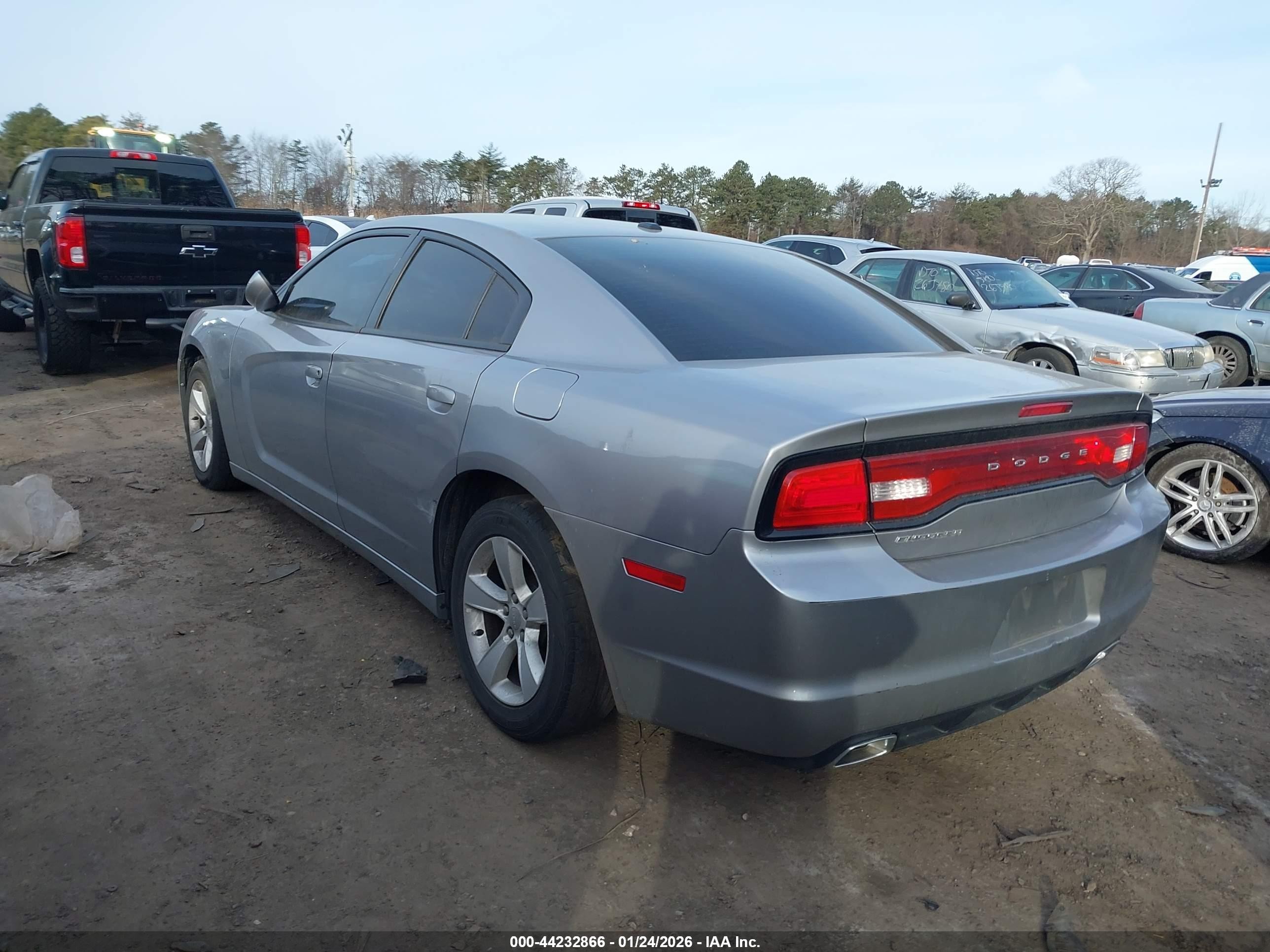 2014 Dodge Charger Se Silver vin: 2C3CDXBGXEH333995