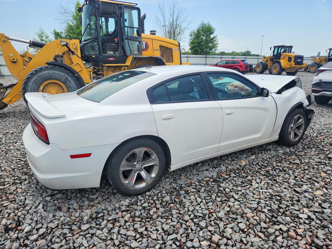 2014 Dodge Charger Se Белый vin: 2C3CDXBGXEH340882