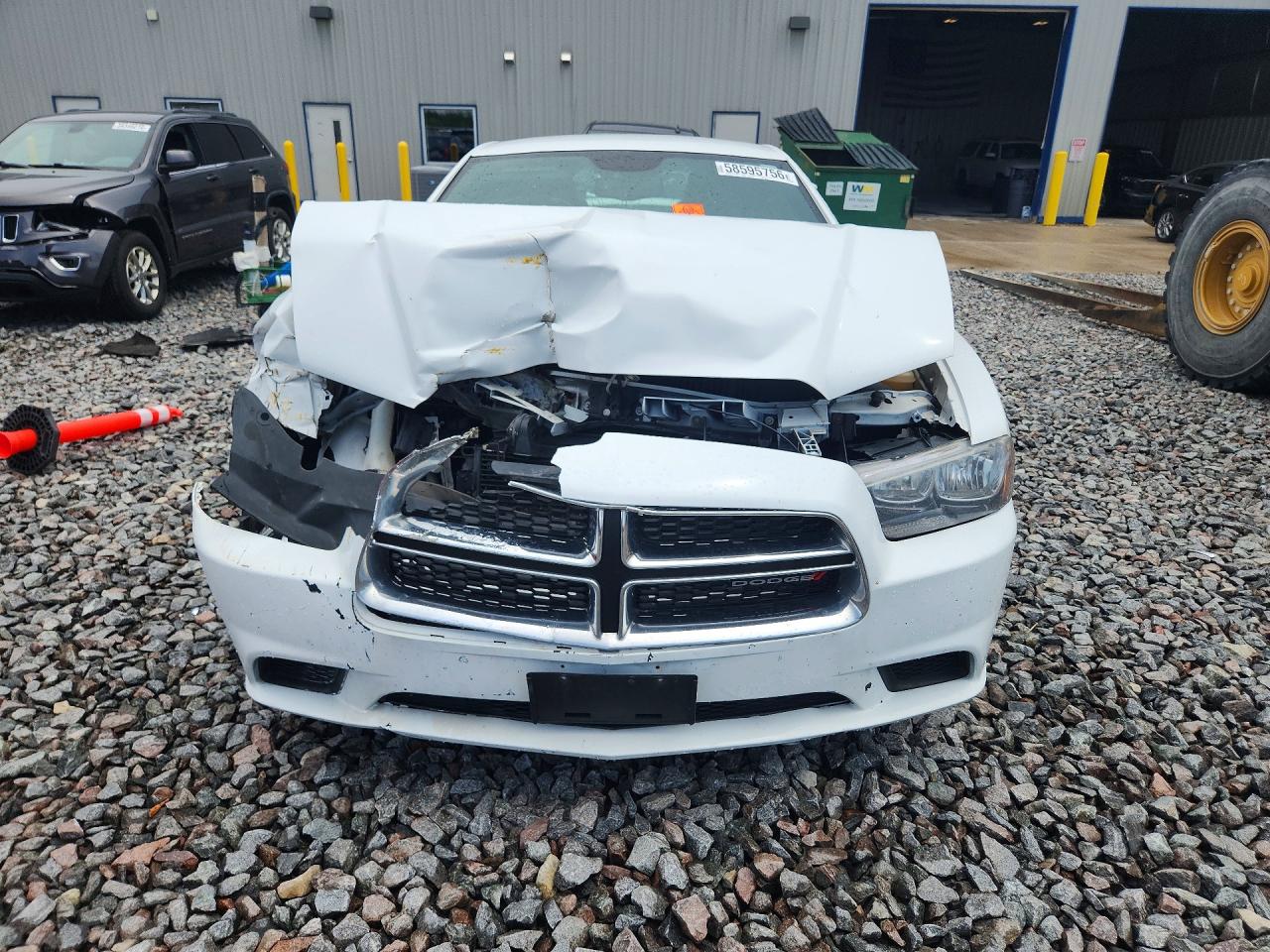 2014 Dodge Charger Se Белый vin: 2C3CDXBGXEH340882