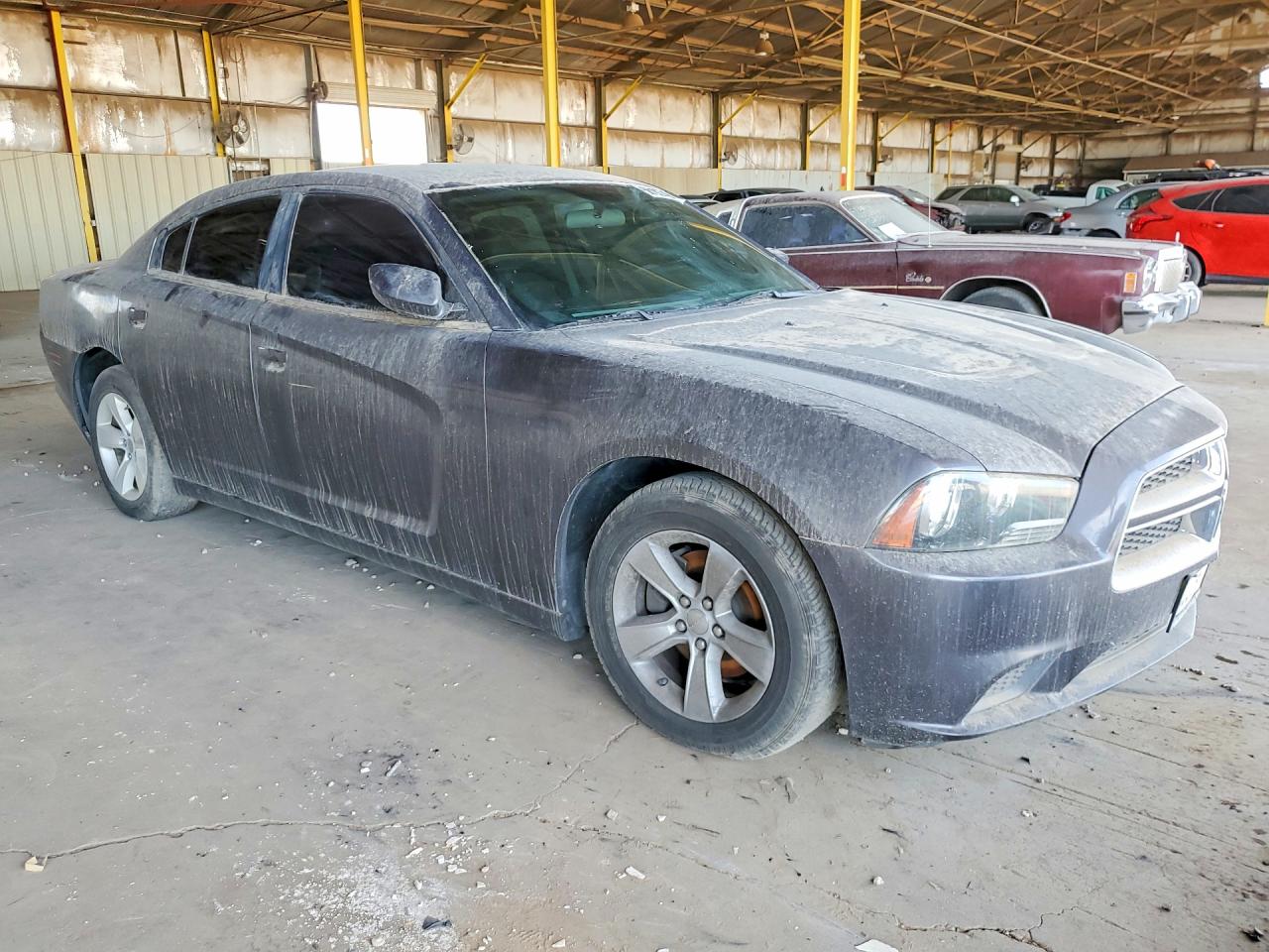 2014 Dodge Charger Se Gray vin: 2C3CDXBGXEH368844
