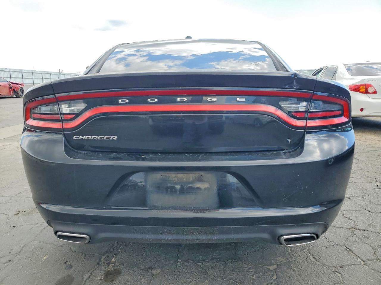 2015 Dodge Charger Se Black vin: 2C3CDXBGXFH721584
