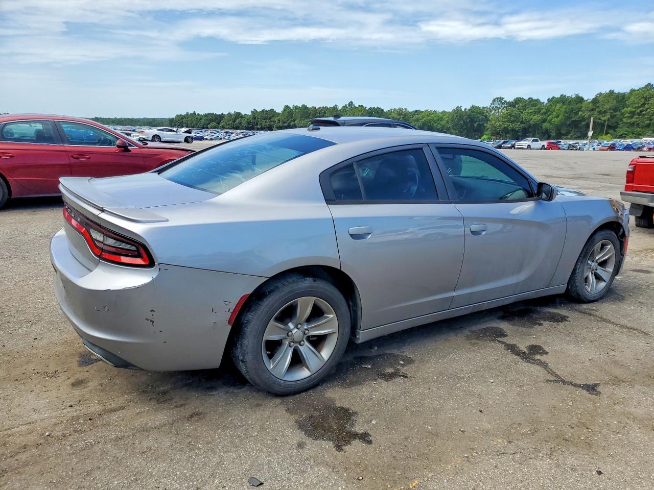 2015 Dodge Charger Se Silver vin: 2C3CDXBGXFH734710