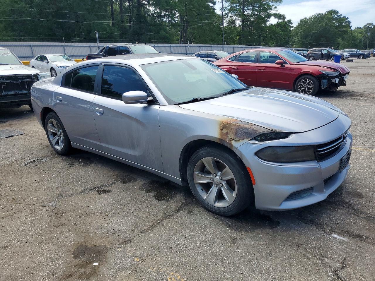 2015 Dodge Charger Se Silver vin: 2C3CDXBGXFH734710