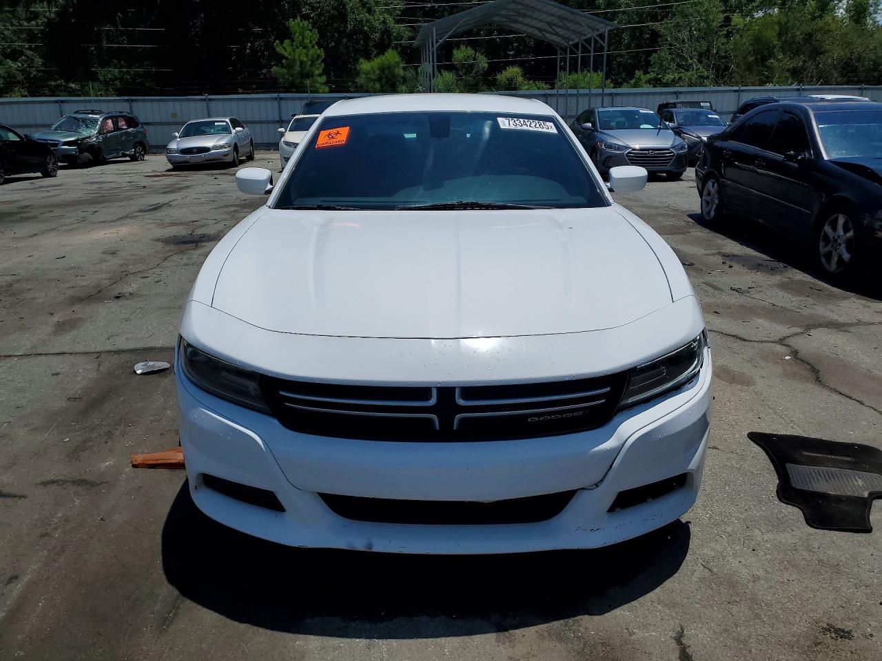 2015 Dodge Charger Se White vin: 2C3CDXBGXFH771370