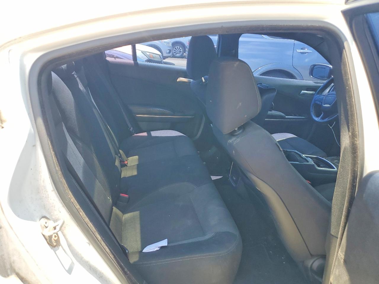 2015 Dodge Charger Se White vin: 2C3CDXBGXFH771370