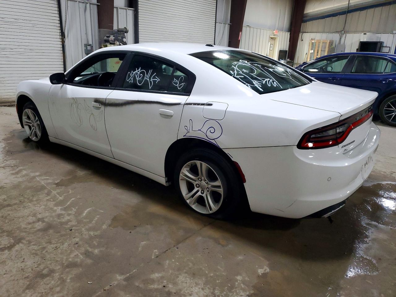 2015 Dodge Charger Se White vin: 2C3CDXBGXFH799945