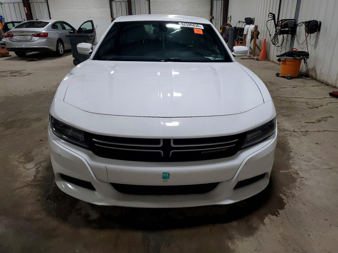 2015 Dodge Charger Se White vin: 2C3CDXBGXFH799945