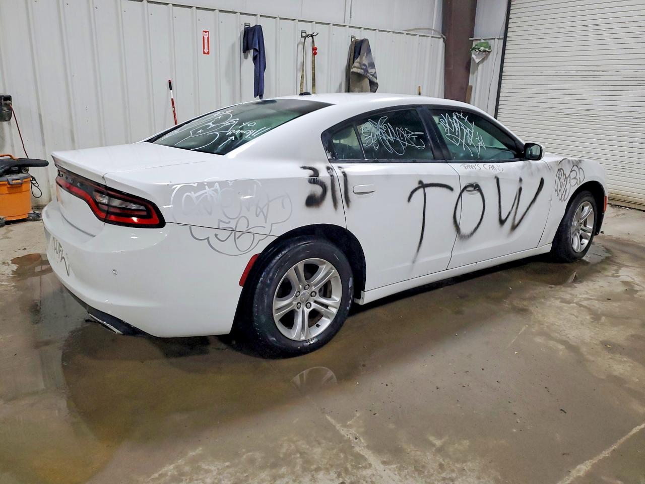 2015 Dodge Charger Se White vin: 2C3CDXBGXFH799945