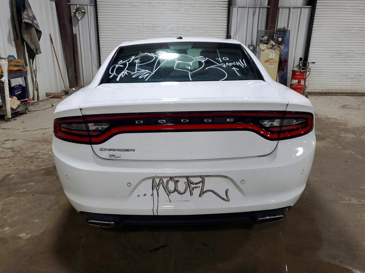 2015 Dodge Charger Se White vin: 2C3CDXBGXFH799945