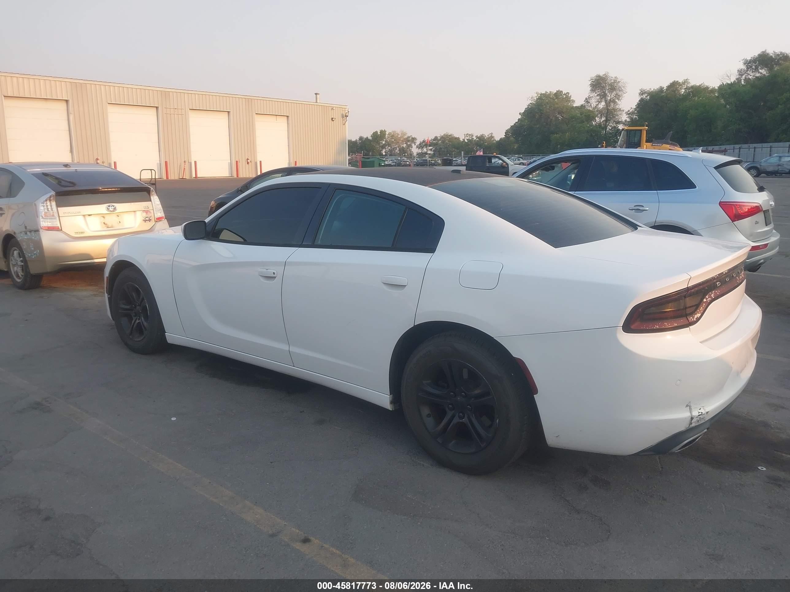 2015 Dodge Charger Se White vin: 2C3CDXBGXFH856595