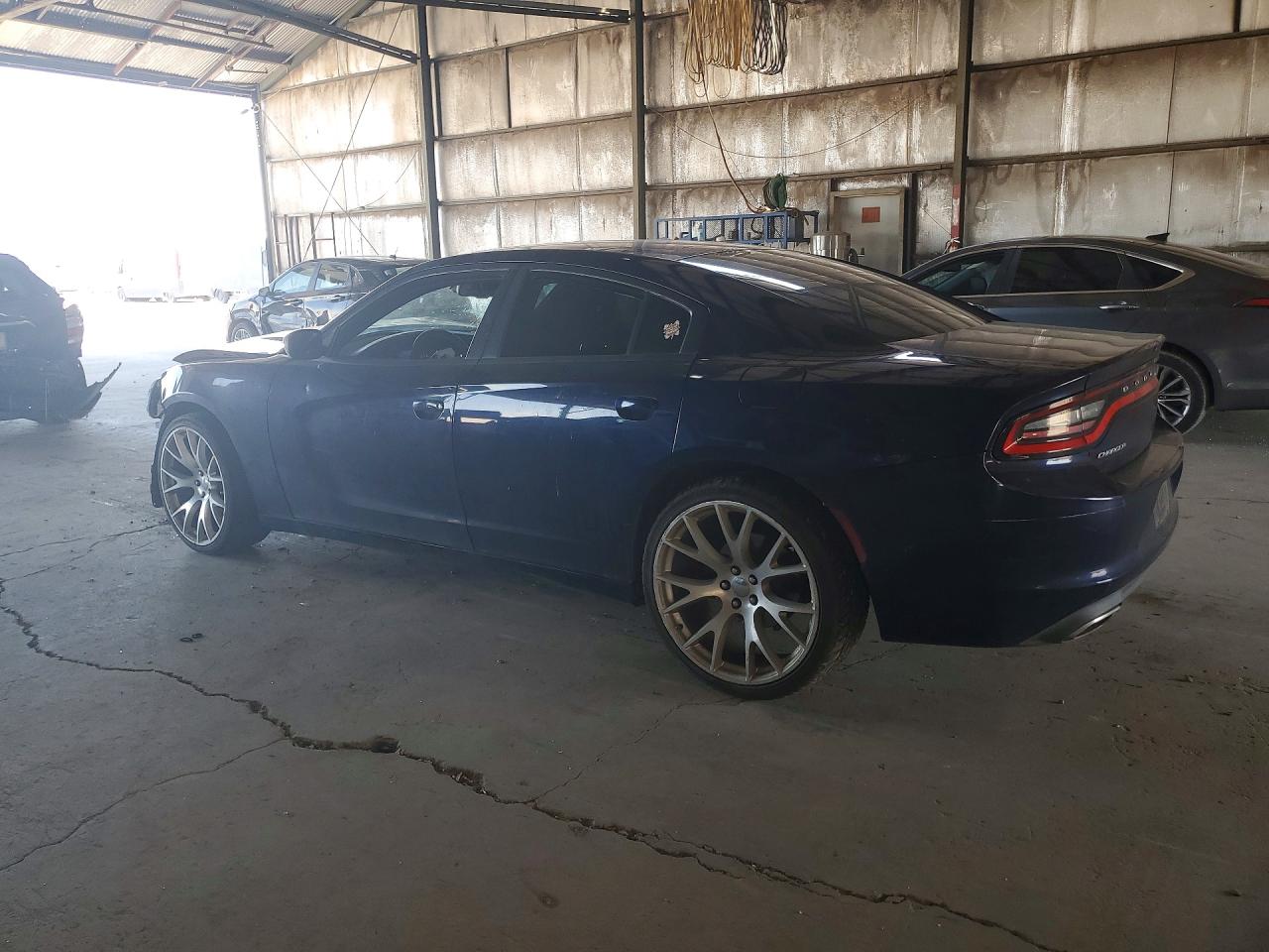 2015 Dodge Charger Se Синий vin: 2C3CDXBGXFH858525