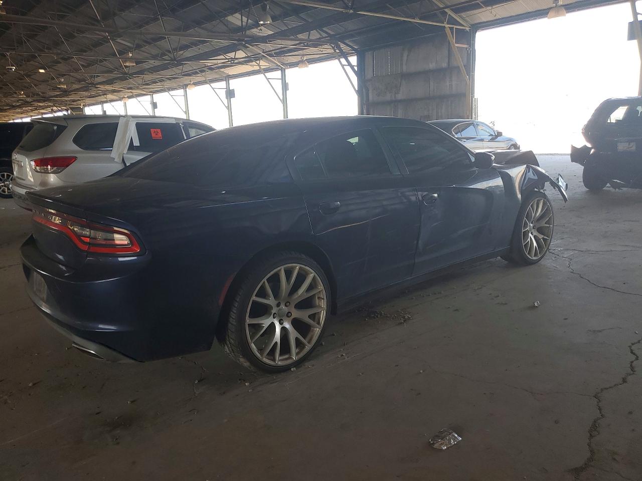 2015 Dodge Charger Se Синий vin: 2C3CDXBGXFH858525