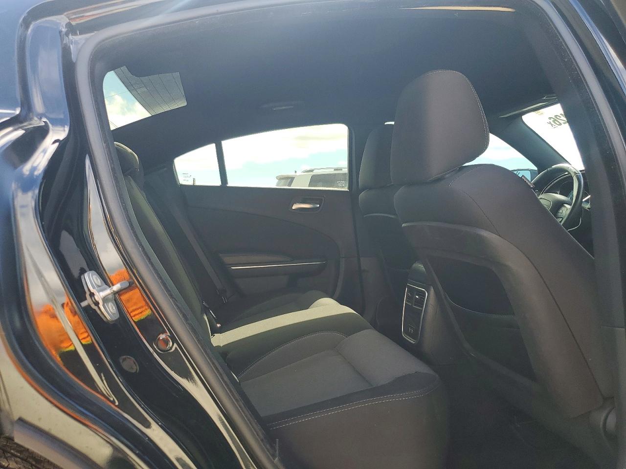 2015 Dodge Charger Se Black vin: 2C3CDXBGXFH865958
