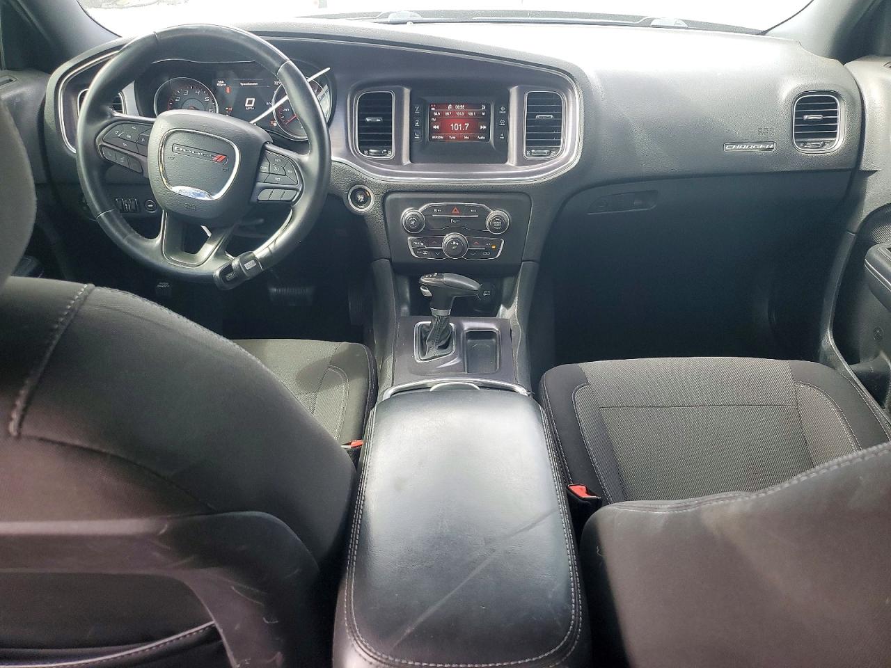 2015 Dodge Charger Se Black vin: 2C3CDXBGXFH865958