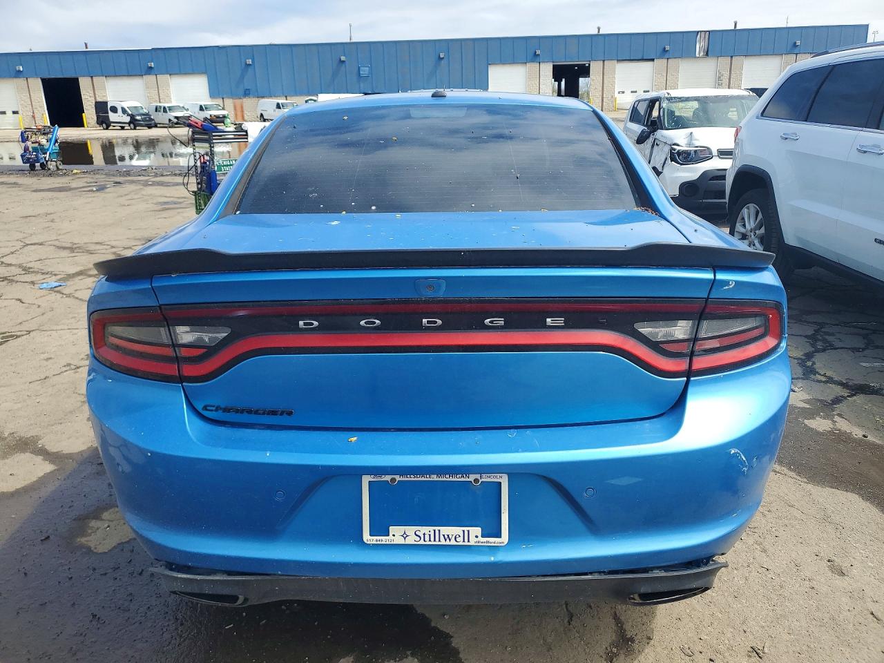 2018 Dodge Charger Sxt Blue vin: 2C3CDXBGXJH306936