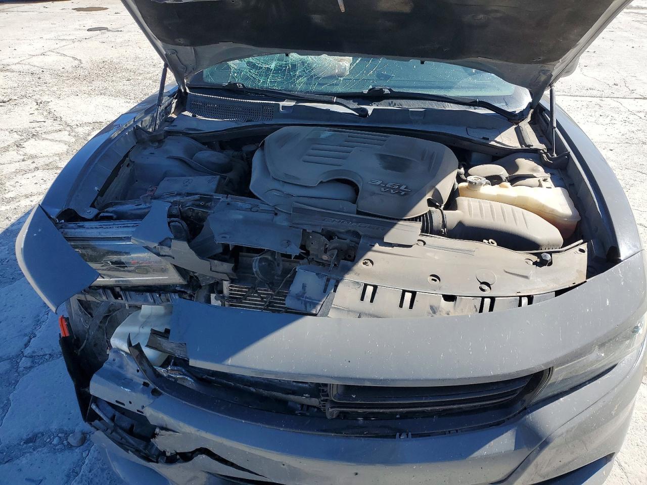 2019 Dodge Charger Sxt Gray vin: 2C3CDXBGXKH709624