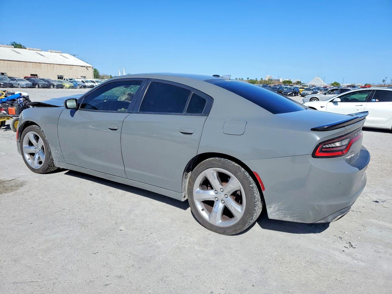 2019 Dodge Charger Sxt Gray vin: 2C3CDXBGXKH709624