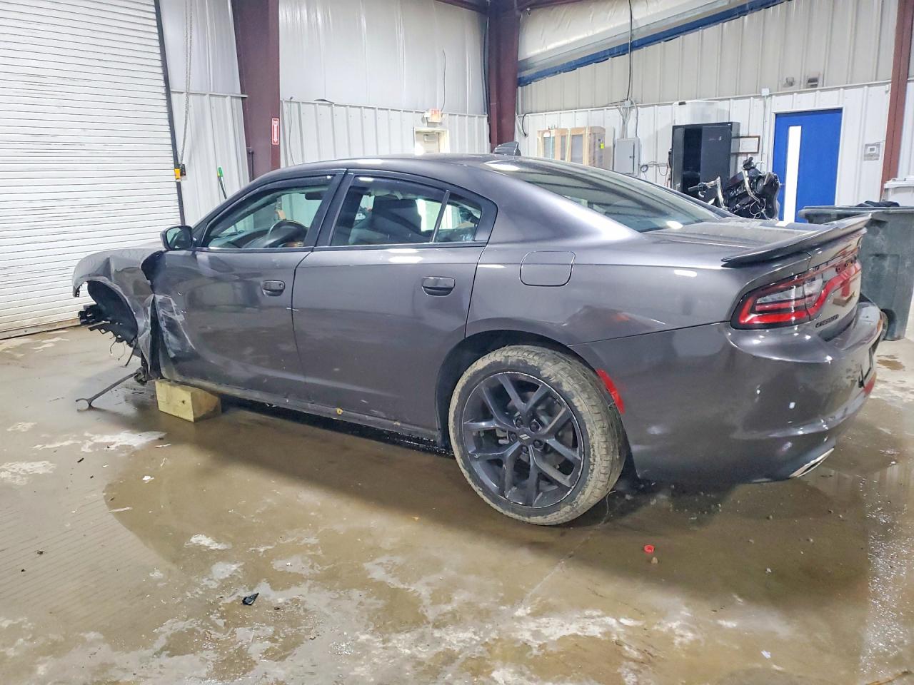 2023 Dodge Charger Sxt Gray vin: 2C3CDXBGXPH595647