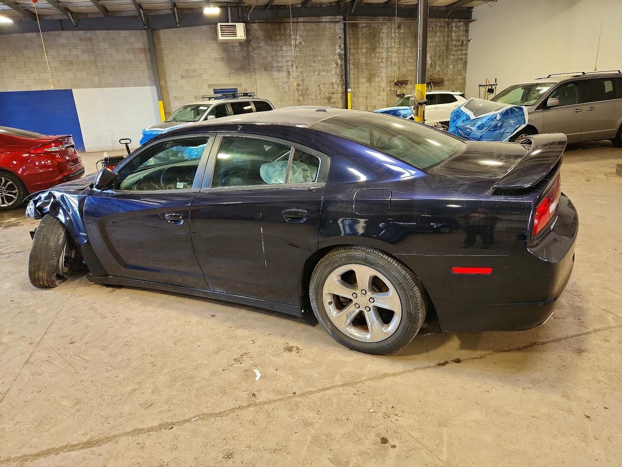 2012 Dodge Charger R Blue vin: 2C3CDXCT0CH261763