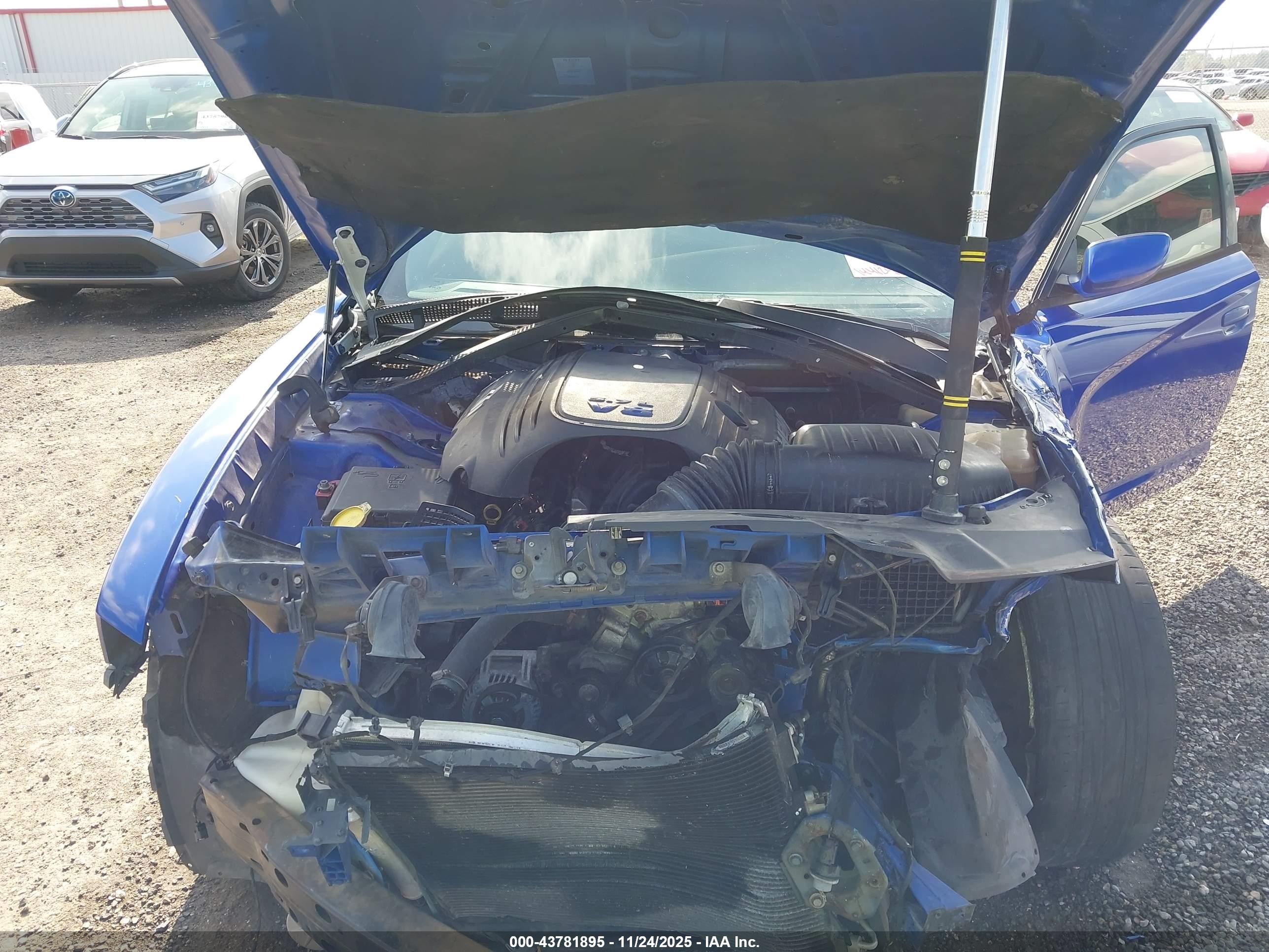 2013 Dodge Charger Road/track Blue vin: 2C3CDXCT0DH680942