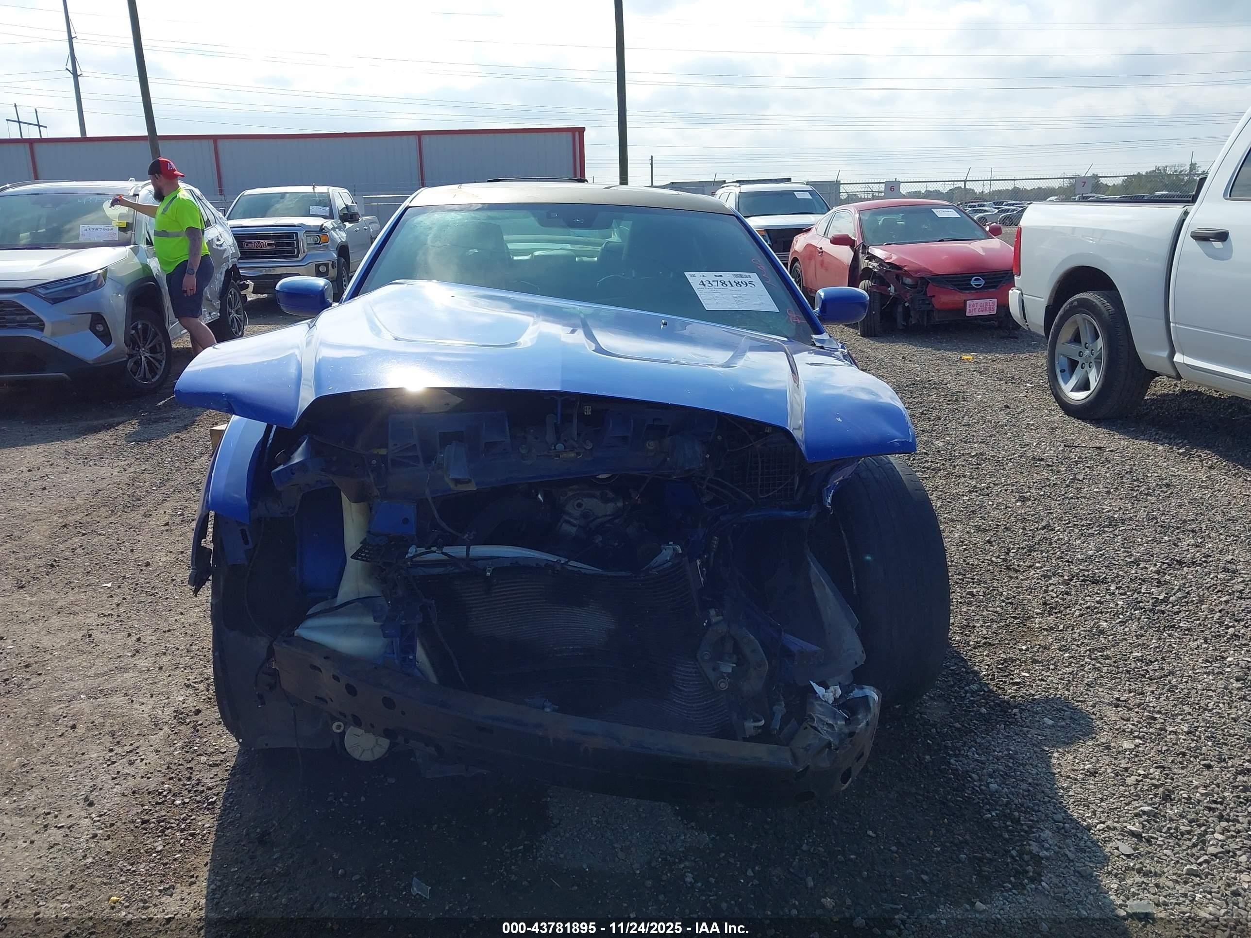 2013 Dodge Charger Road/track Blue vin: 2C3CDXCT0DH680942