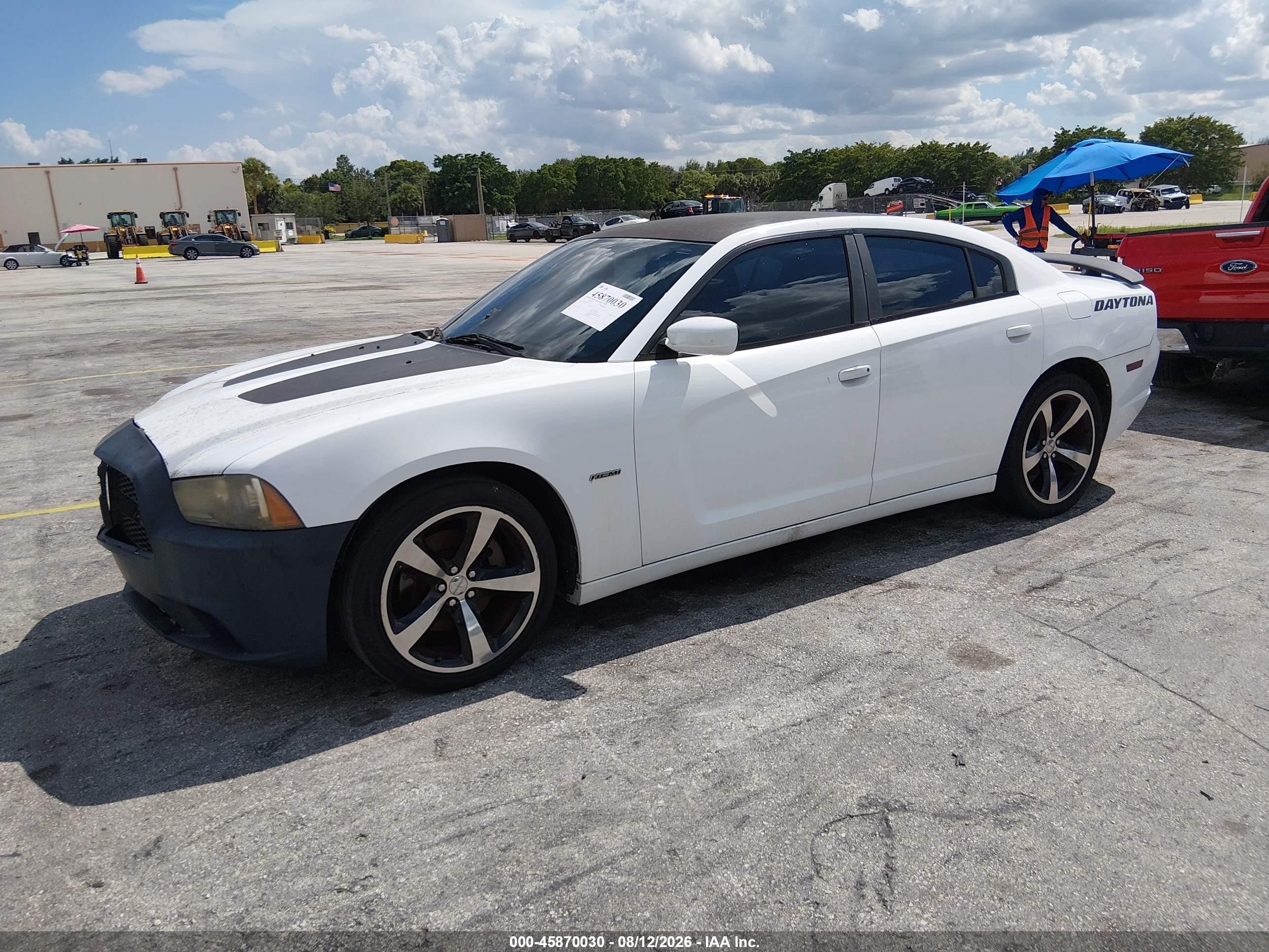 2013 Dodge Charger R/t Белый vin: 2C3CDXCT0DH730545