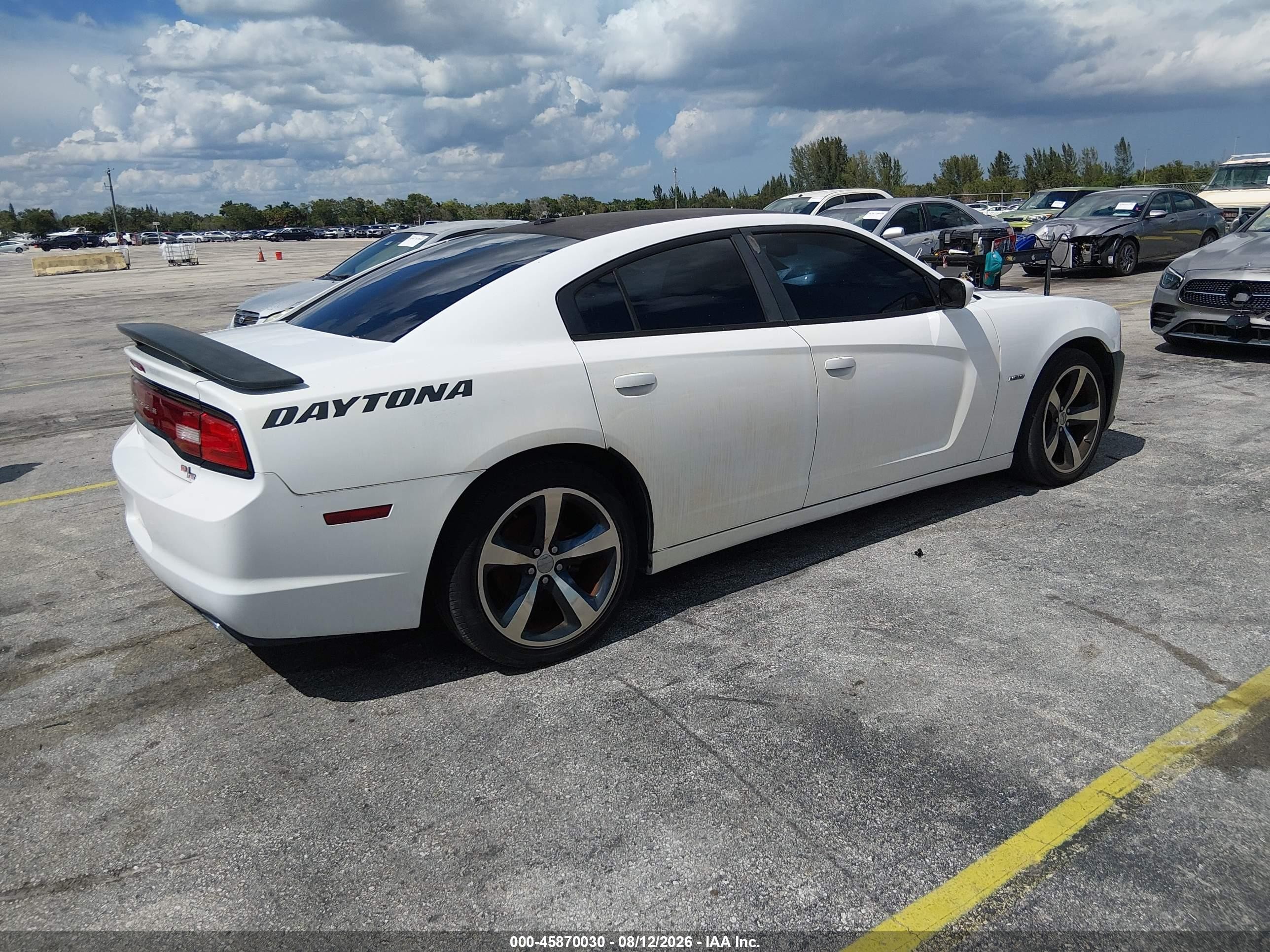 2013 Dodge Charger R/t Белый vin: 2C3CDXCT0DH730545