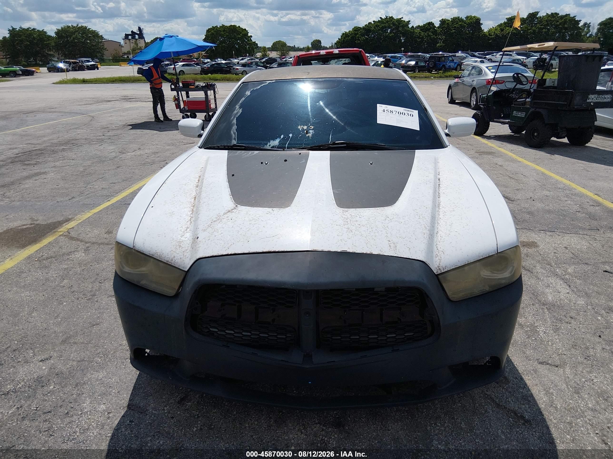 2013 Dodge Charger R/t Белый vin: 2C3CDXCT0DH730545
