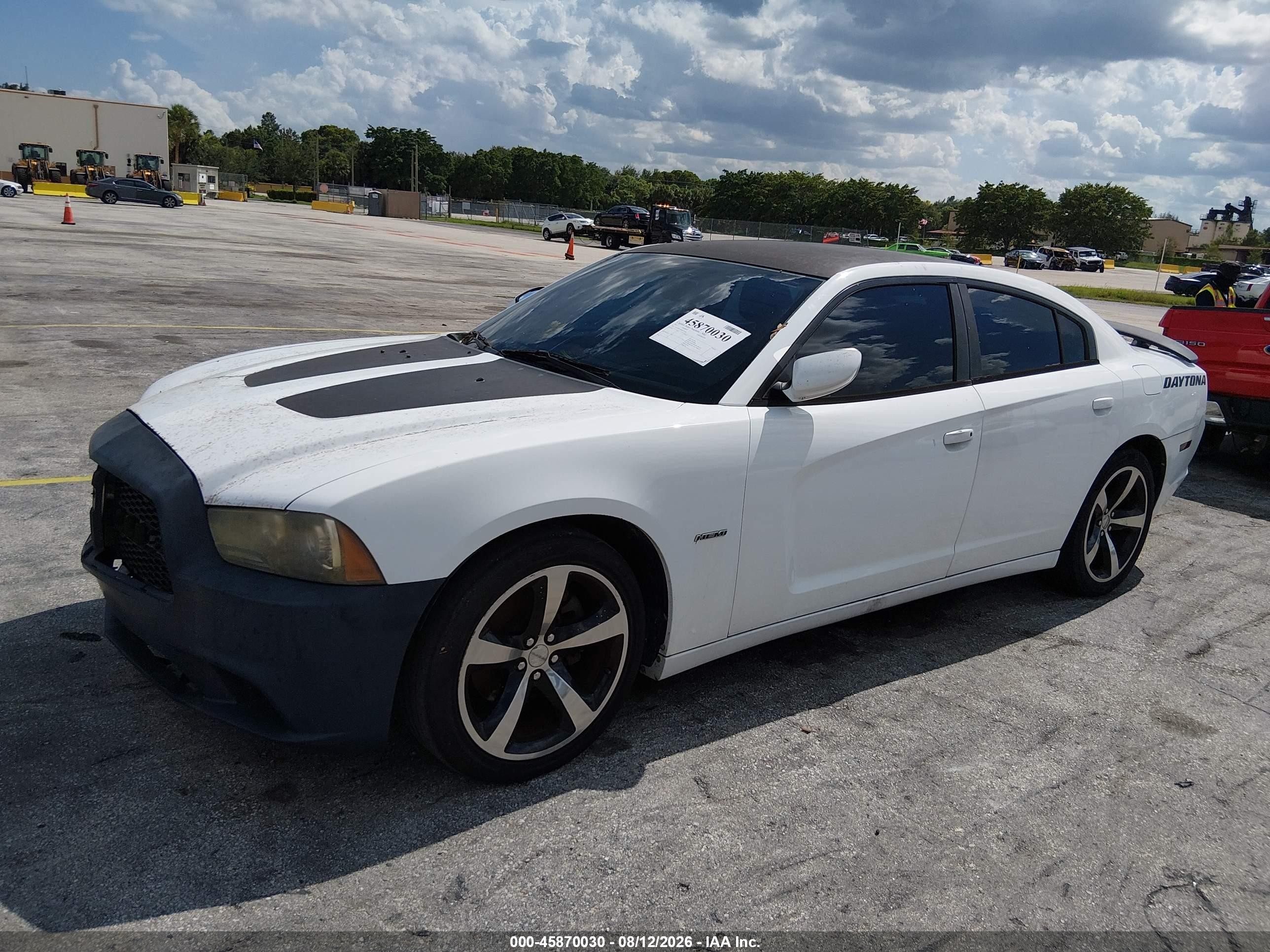 2013 Dodge Charger R/t Белый vin: 2C3CDXCT0DH730545
