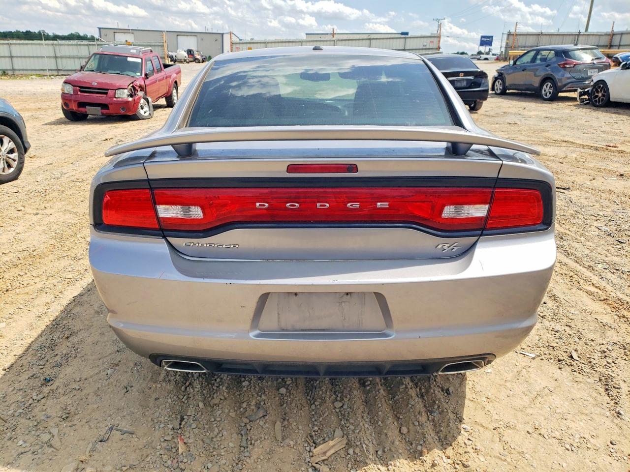 2014 Dodge Charger R Серебряный vin: 2C3CDXCT0EH213795