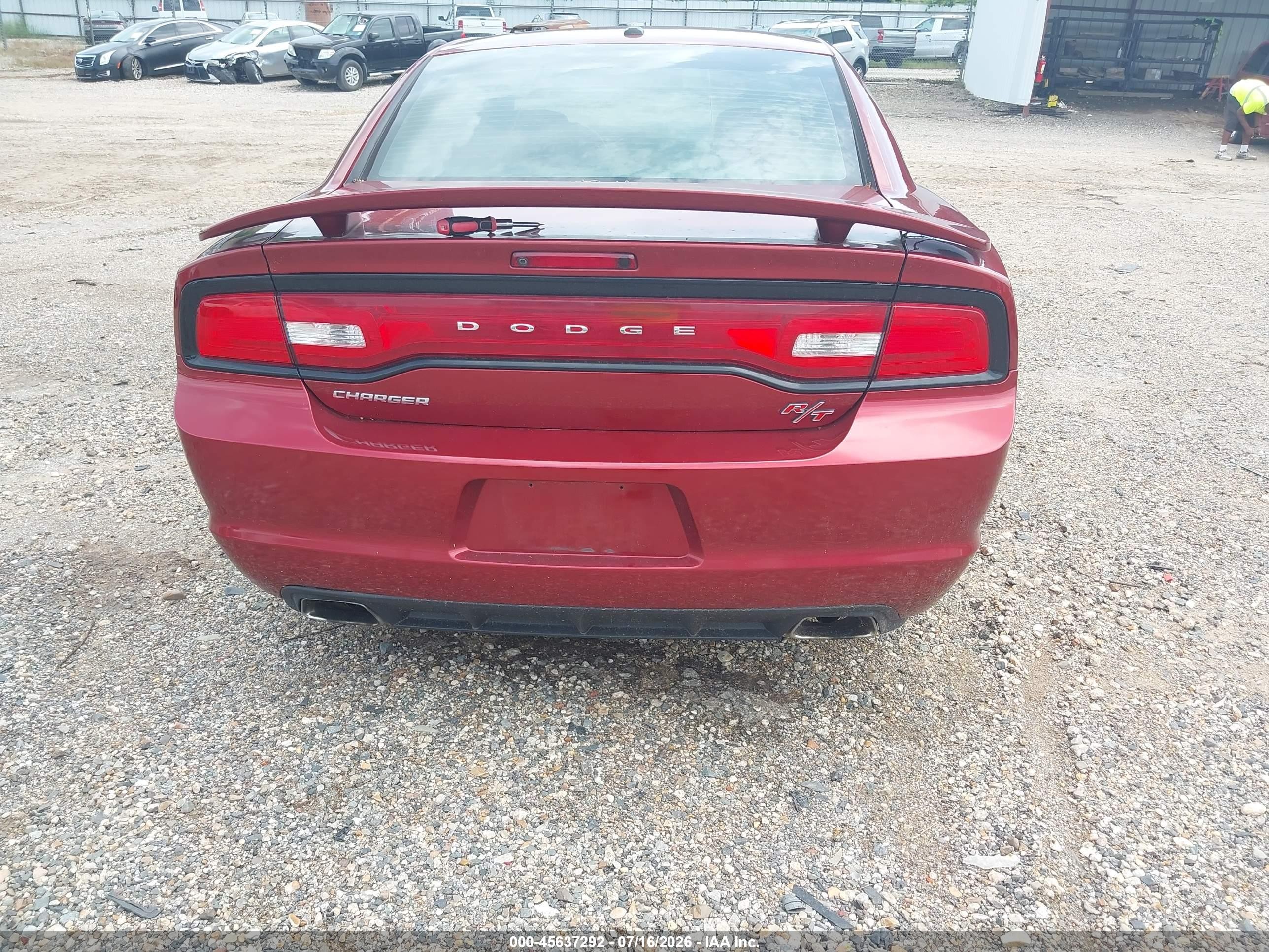 2014 Dodge Charger R/t 100th Anniversary Burgundy vin: 2C3CDXCT0EH227051