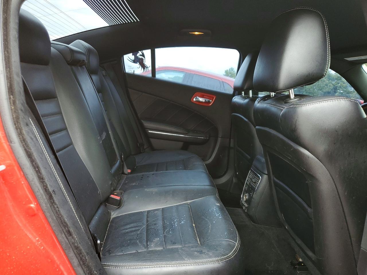 2014 Dodge Charger R Red vin: 2C3CDXCT0EH243475